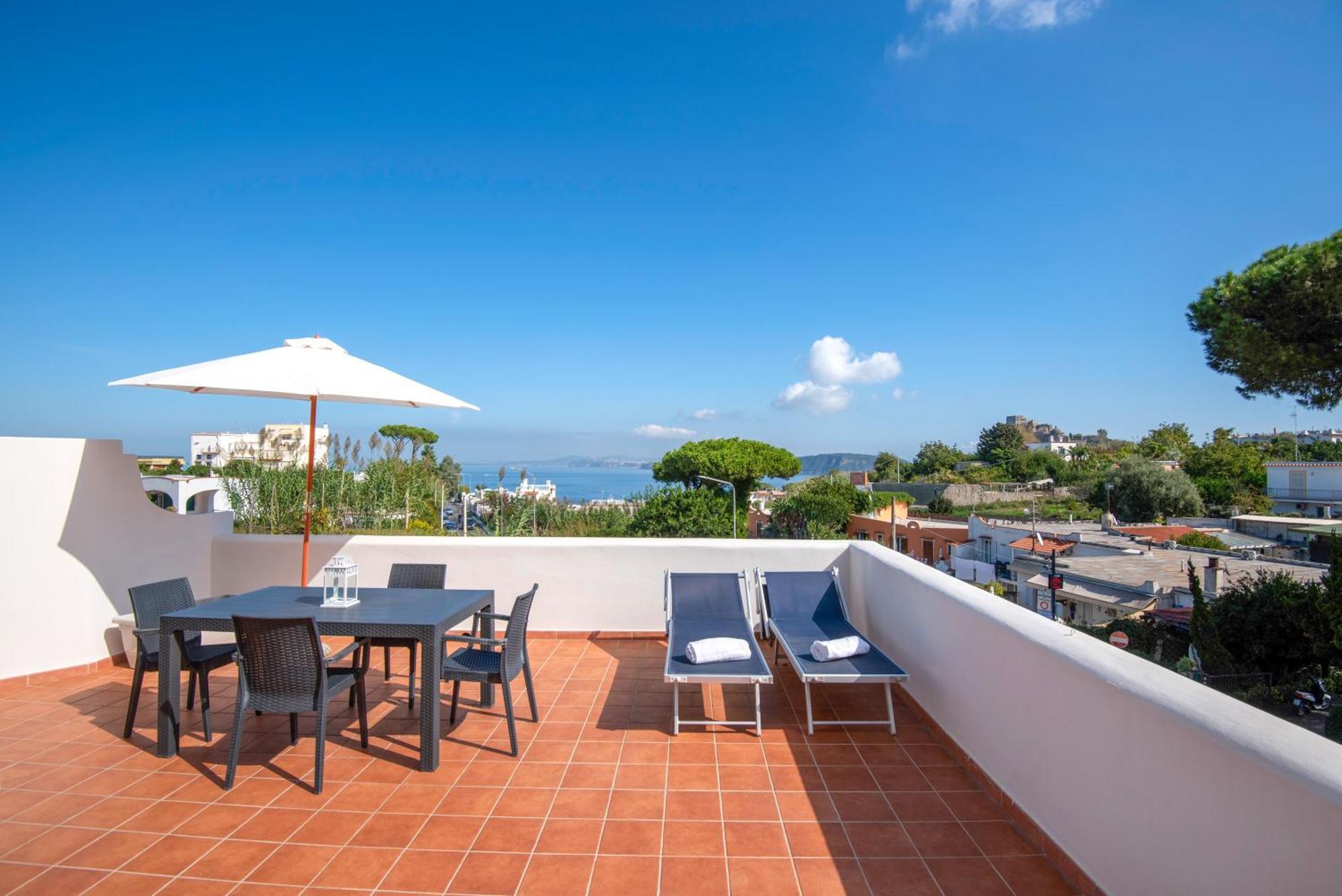La Baia Blu - Ischia Appartement Buitenkant foto